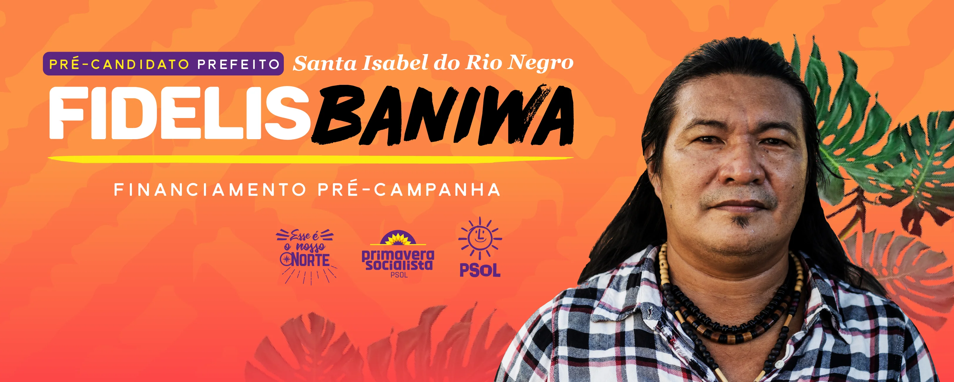 Capa de Fidelis Baniwa
