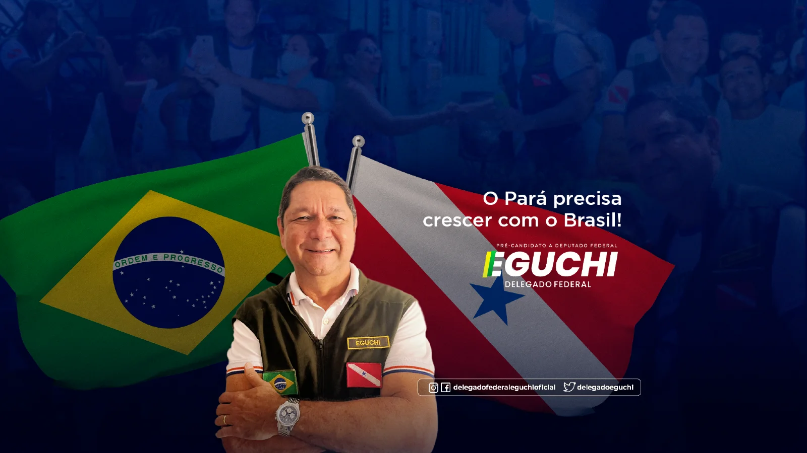 Capa de Delegado Federal Eguchi
