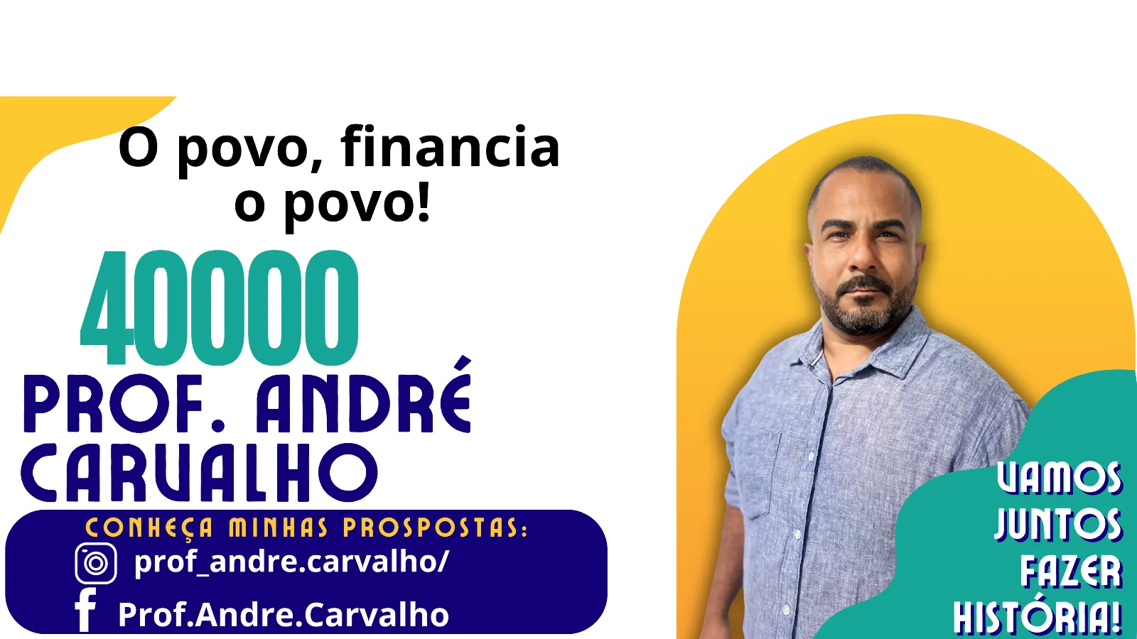 Capa de Prof. André Carvalho