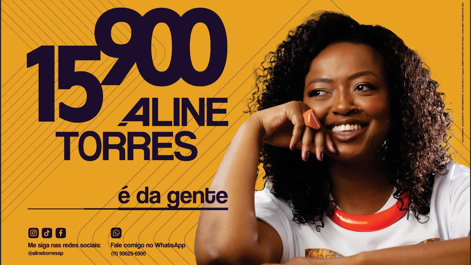 Capa de Aline Torres