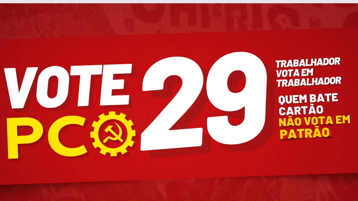 Capa de Partido da Causa Operária
