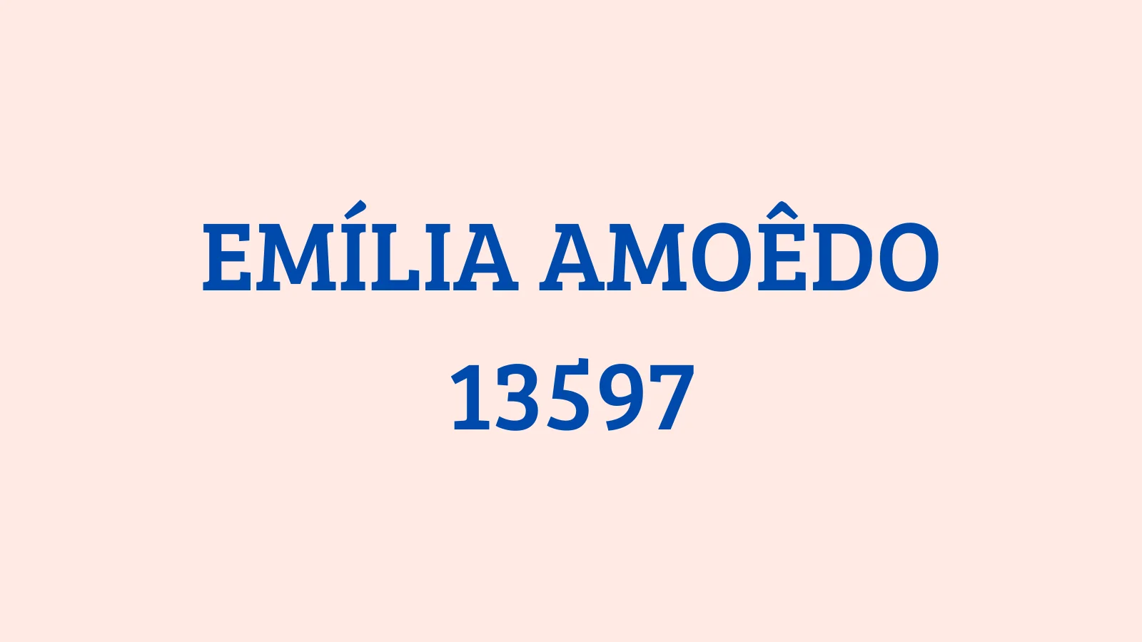 Capa de Emília Amoêdo
