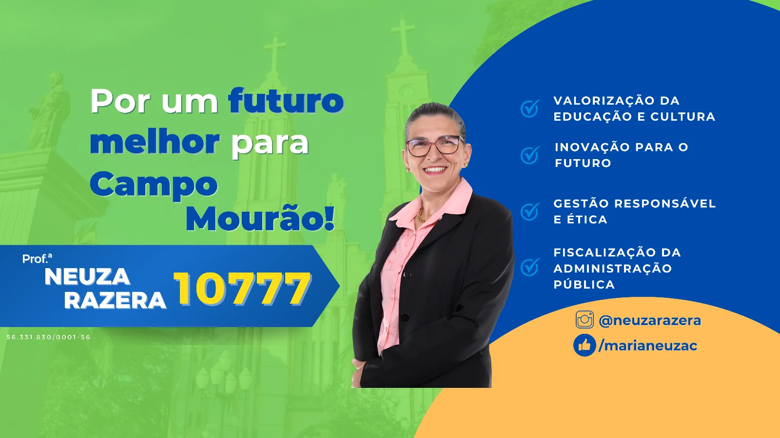 Capa de Prof.ª Neuza Razera