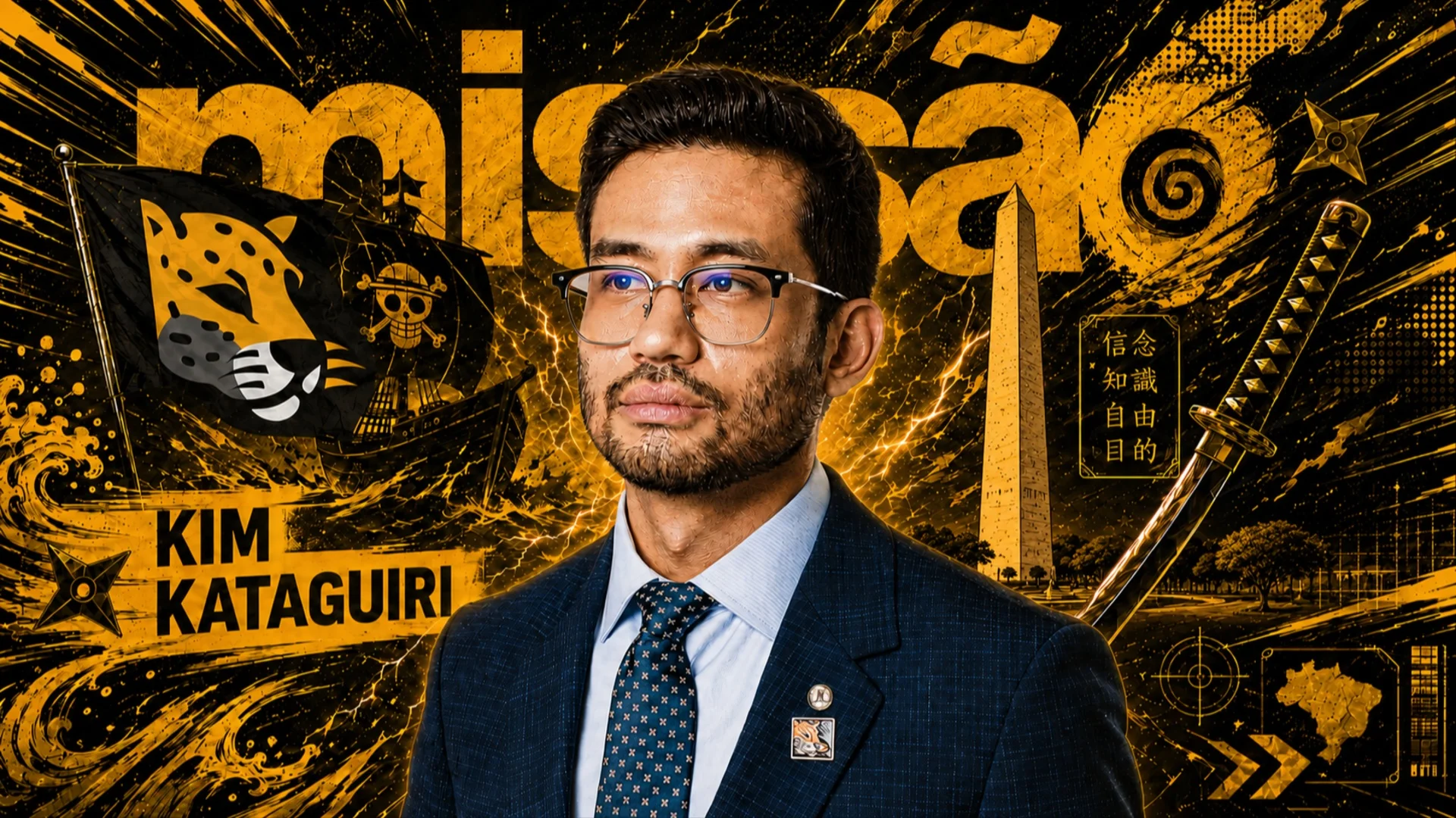 Capa de Kim Kataguiri