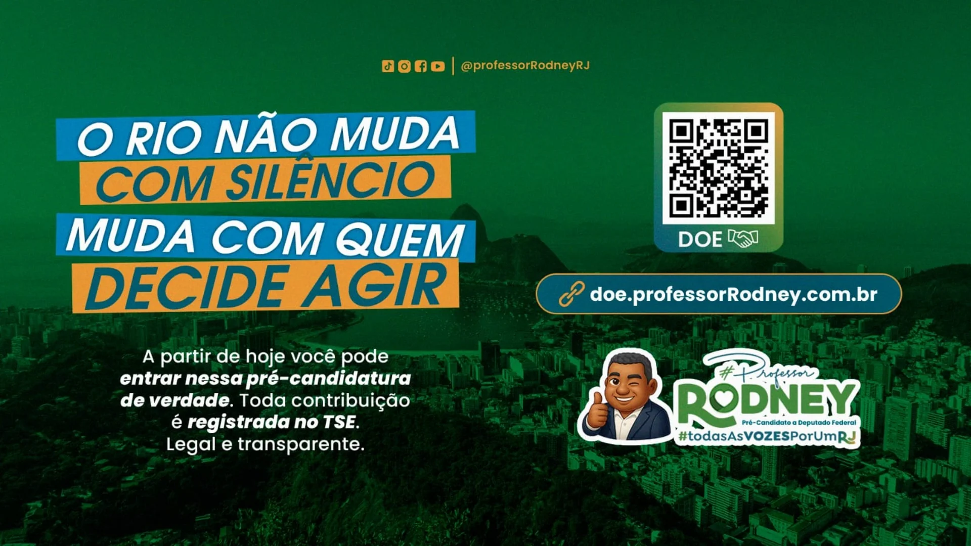 Capa de Professor Rodney