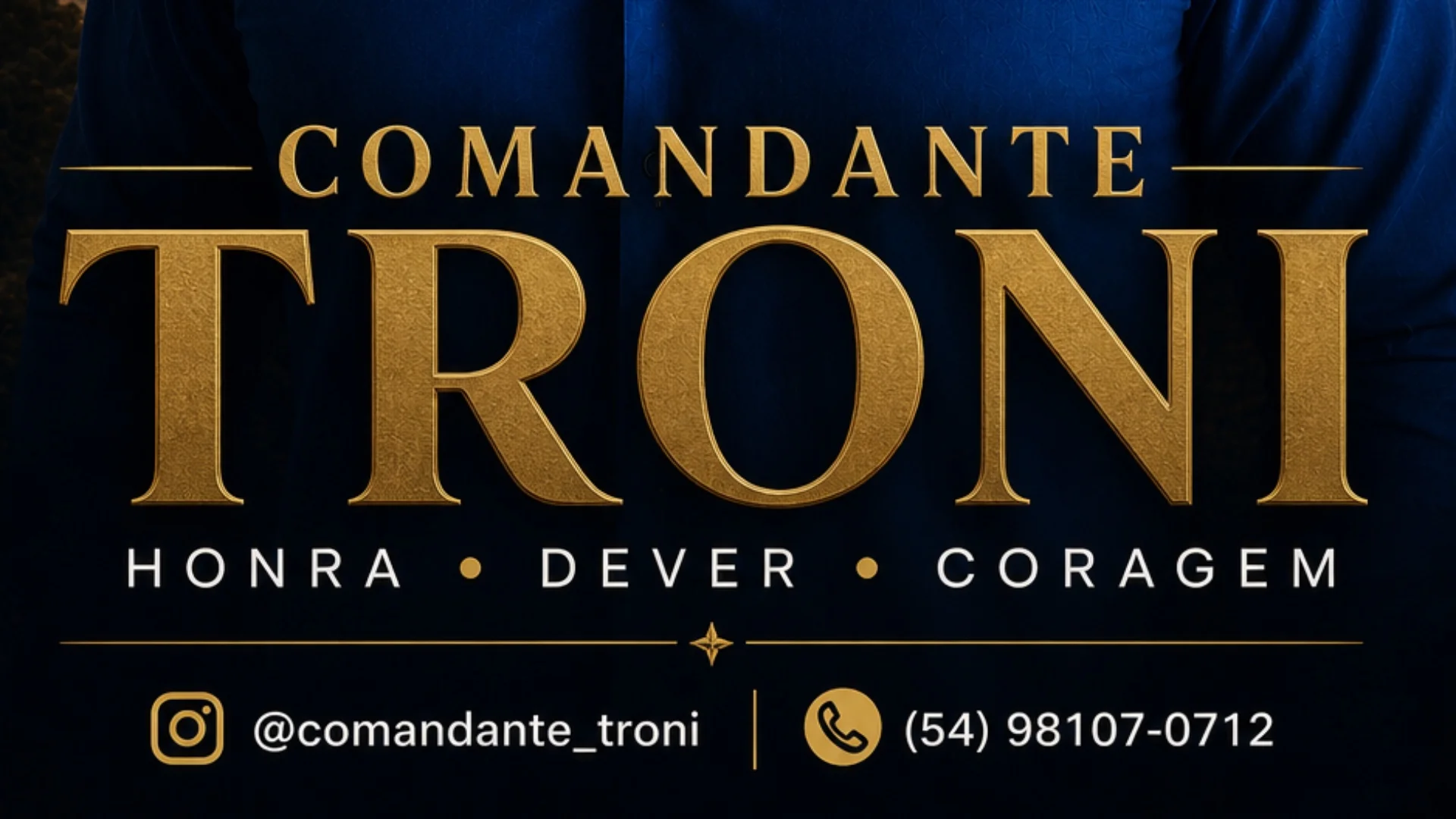 Capa de Comandante Troni 