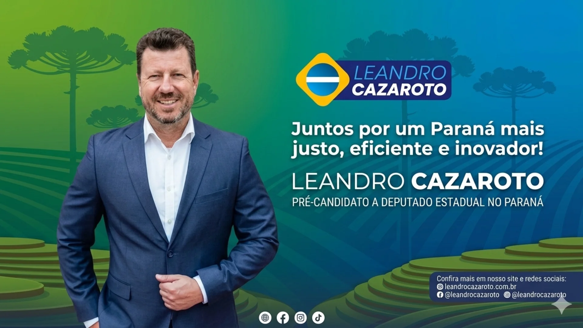 Capa de Leandro Cazaroto