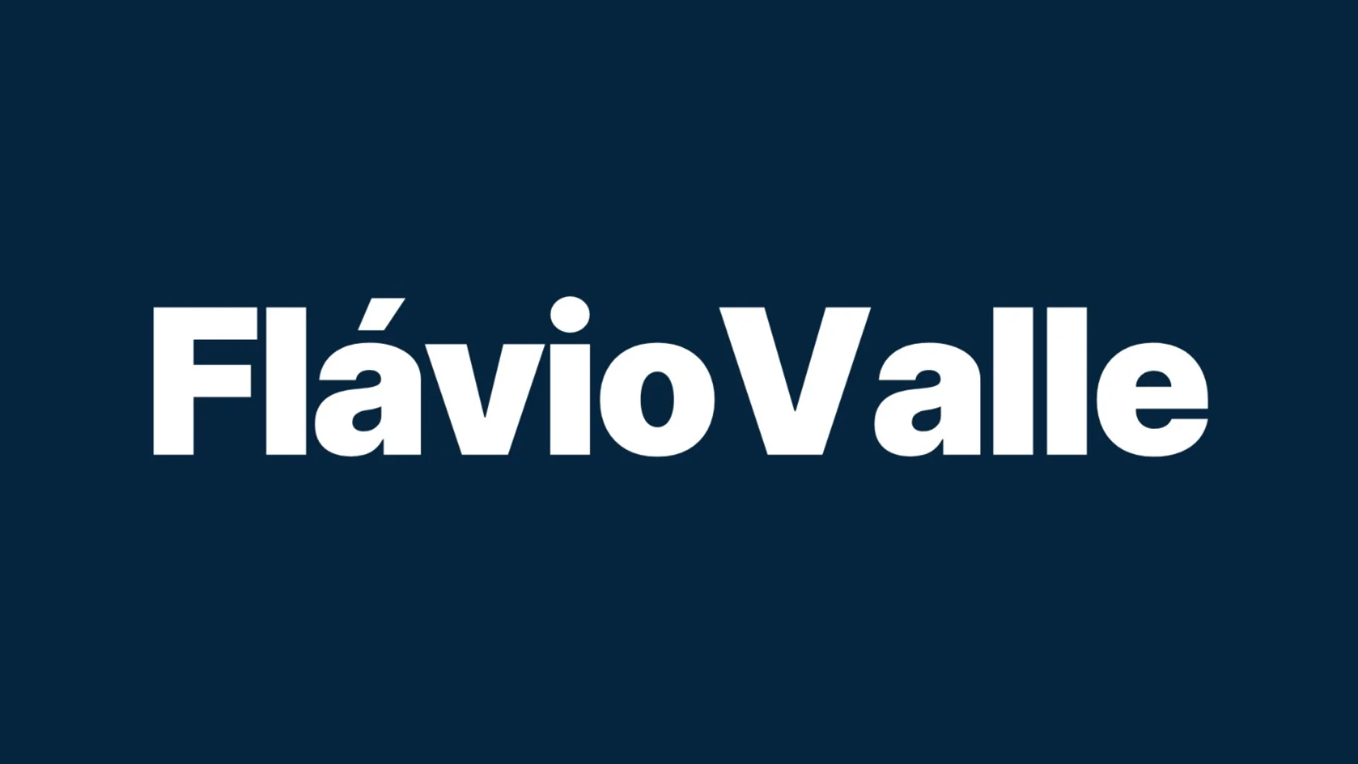 Capa de Flávio Valle