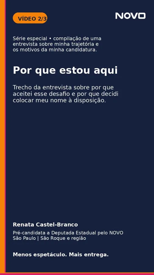 Porque estou aqui